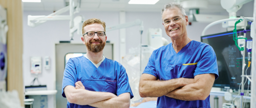 CTO&CHIP Meeting Dr. Pyxaras und Prof. Dr. Rittger